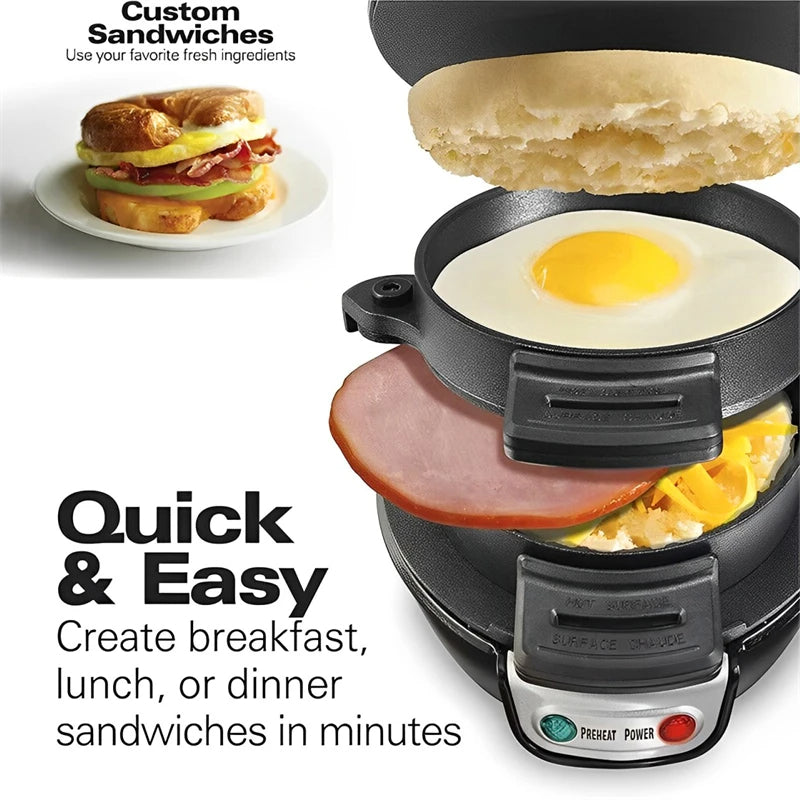 Multifunctional burger machine Mini Breakfast Muffin Maker
