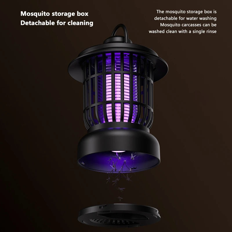 Xiaomi Electric Mosquito Killing Lamp Rechargeable Indoor Outdoor 2-in-1Anti Mosquito Trap Camping Lighting Quite Insect Killer