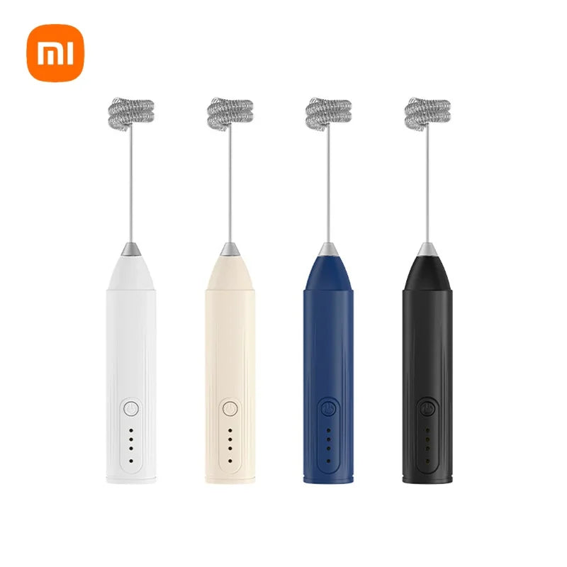 MIJIA Wireless Milk Frother Electric Handheld Blender Electrical CoffeeMaker Whisk Mixer Rechargable For Coffee Cappuccino Cream