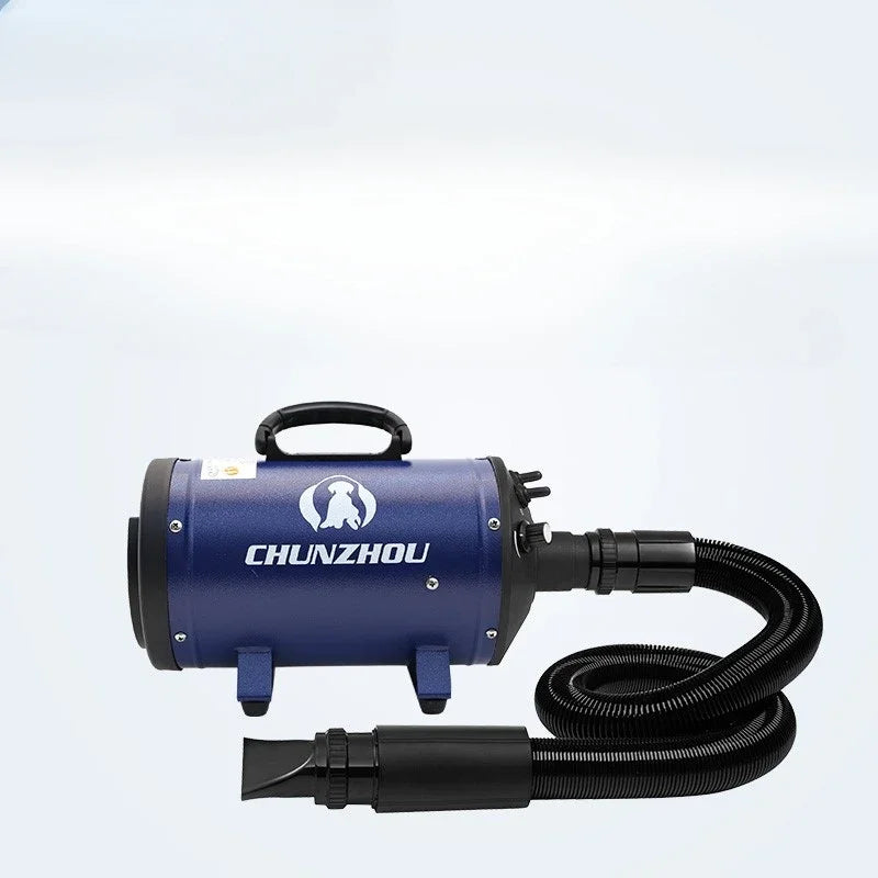 Professional Power Hair Dryer for Dogs, Negative Ion Animal Hair Dryer, Silent, High Velocity, Pet Dog, 2200W