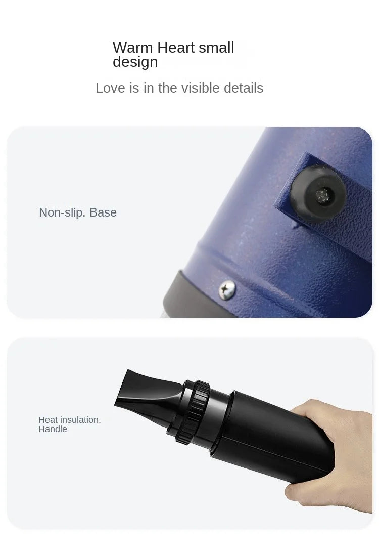 Professional Power Hair Dryer for Dogs, Negative Ion Animal Hair Dryer, Silent, High Velocity, Pet Dog, 2200W