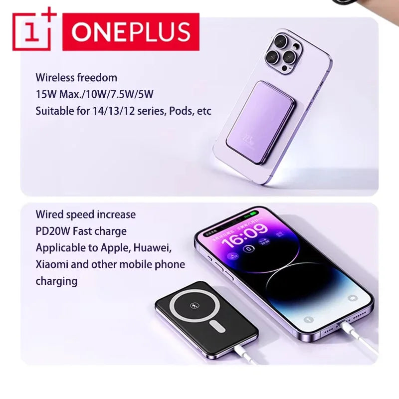 50000mAh Magnetic Power Bank Magnet Wireless