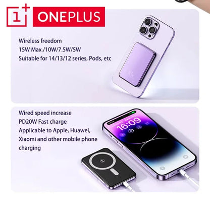 50000mAh Magnetic Power Bank Magnet Wireless