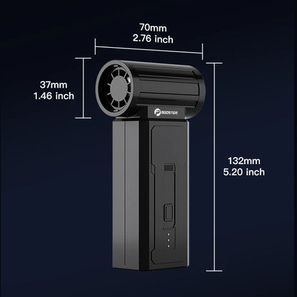 Booster JetFan W01 Power Air Blower Portable Cordless Computer Keyboard Cleaner 100000RPM Brushless Strong Turbo Fan Air Duster