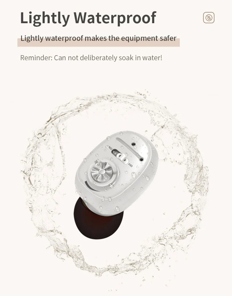 Rechargeable Hearing Aid Digital CIC Hearing Aids High Power Sound Amplifier Invisible Mini Earphone For Deafness audifonos