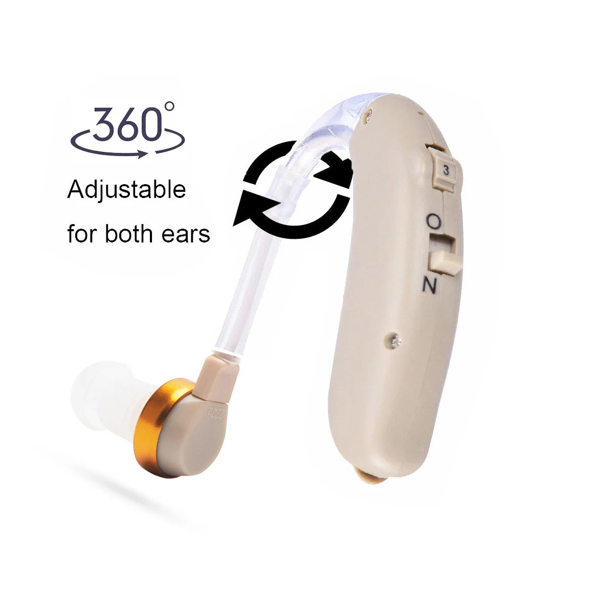 Rechargeable In Ear With Battery Mini Listening Device Sound Amplifier Hearing Aids Deaf Wireless Headset Handset Tool Ears