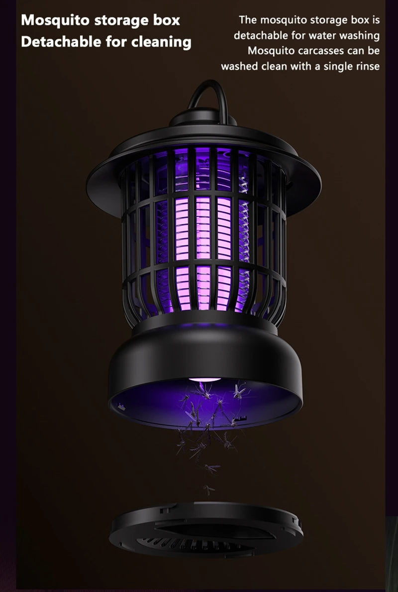 Xiaomi Electric Mosquito Killing Lamp Rechargeable Indoor Outdoor 2-in-1Anti Mosquito Trap Camping Lighting Quite Insect Killer