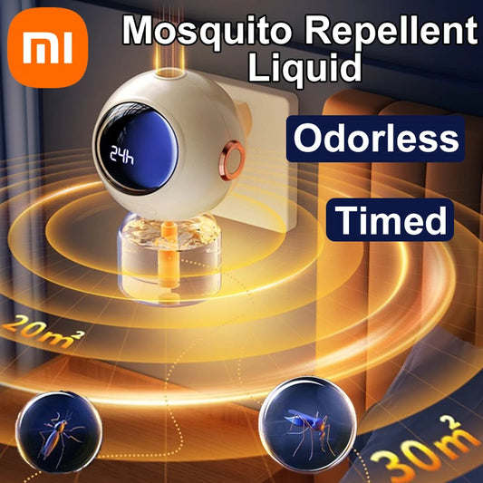 Xiaomi Timed Mosquito Repellent Liquid Mosquito Repellent Odorless Mosquito Repellent Liquid Plug-in Heater Replenishment Liquid
