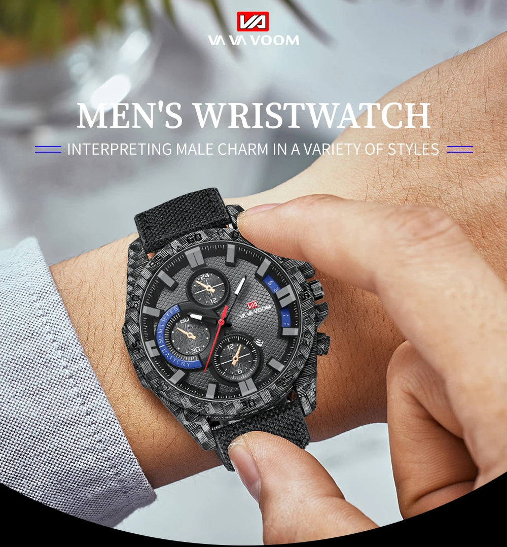 2023 New Famous Brand Luxury Business Sports Fashion Creative Leather Quartz Calendar 3ATM Waterproof Pilot Series Mens Watches