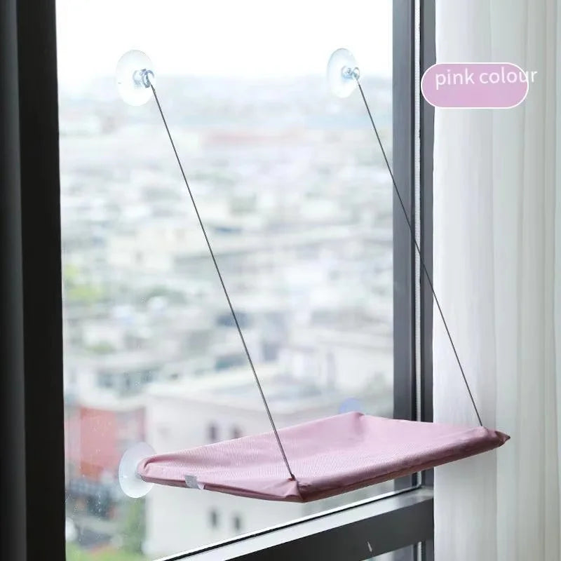 Cat Window Hanging Hammock Bed Suction Cup Space Saving All Seasons Easy Install Pet Bed Cat Climbing Frame Pet Accessories