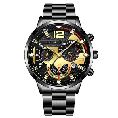 Fashion Mens Watches Luxury Quartz Wristwatch Calendar Luminous Clock Men Business Casual Steel Watch Reloj Hombre Часы Мужские