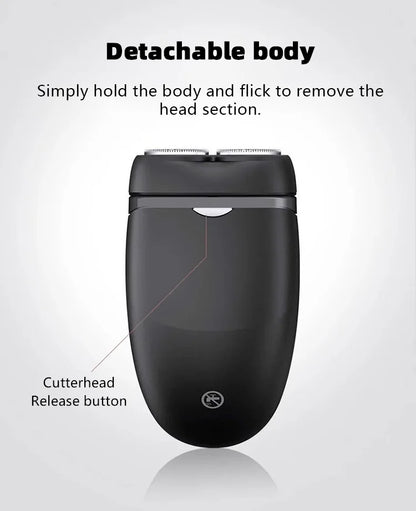 PHILIPS New PQ206 Electric Shaver Fast Dry Shaving Double Blade Floating Head Beard Trimmer Men's Shaver Electric Razors Machine