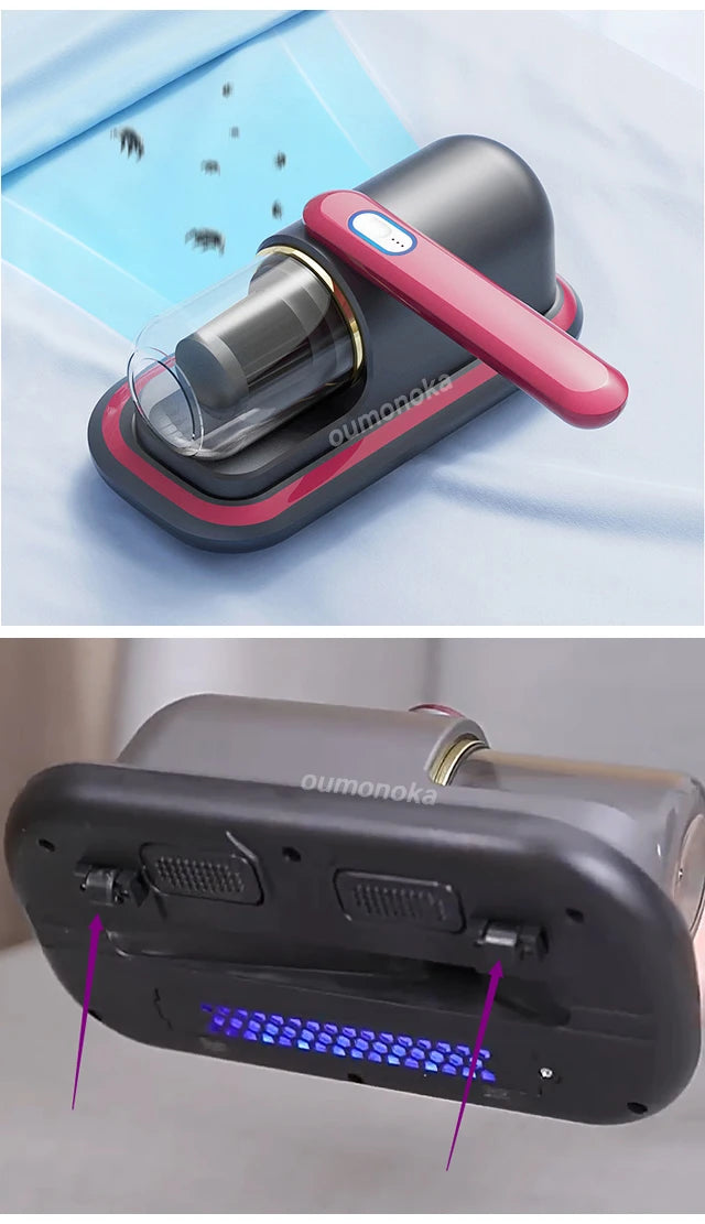 Wireless Vacuum Cleaner Ultraviolet Sterilization Machine Mini Washing Household Mattress Mite Remover Robot Bedding Cleaner