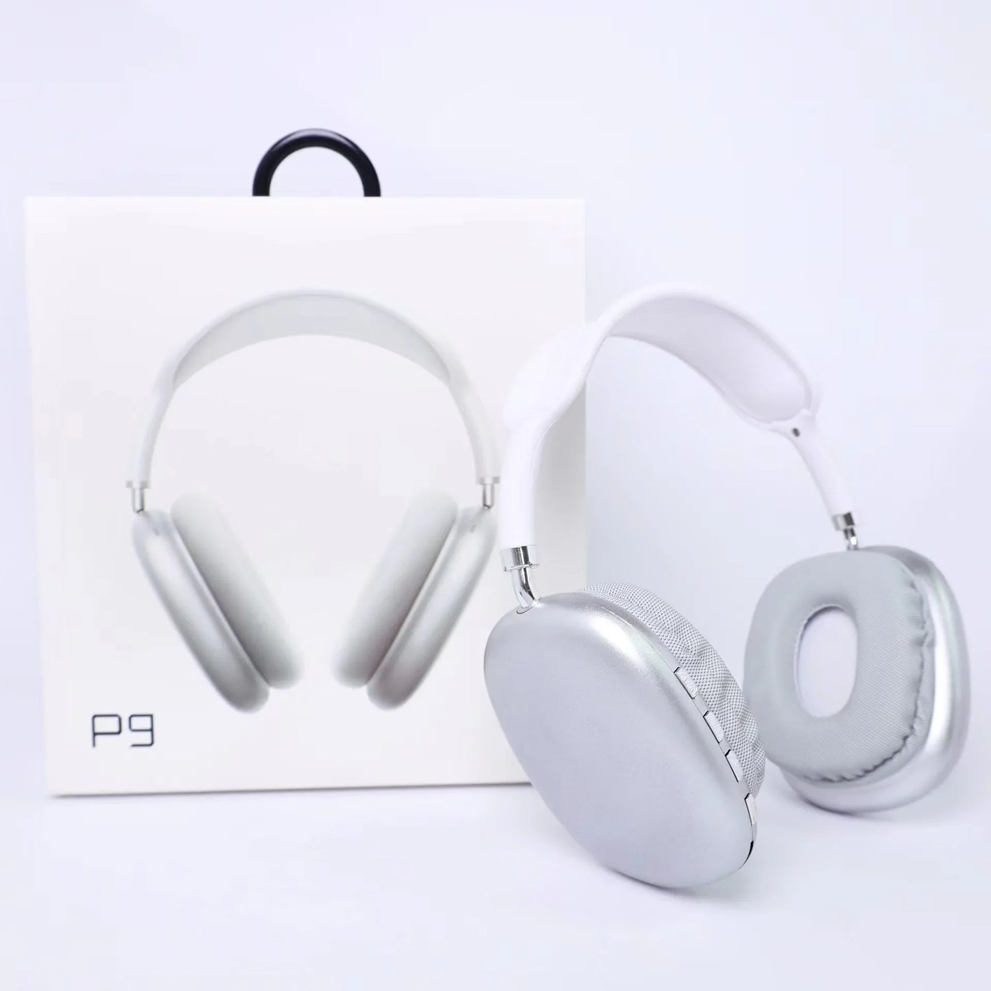 P9 Wireless Bluetooth Earphones Headphones Outdoor Sports Headset 5.1 With Charging Bin Display Touch Control Earbuds for Muisc