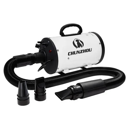 Professional Power Hair Dryer for Dogs, Negative Ion Animal Hair Dryer, Silent, High Velocity, Pet Dog, 2200W
