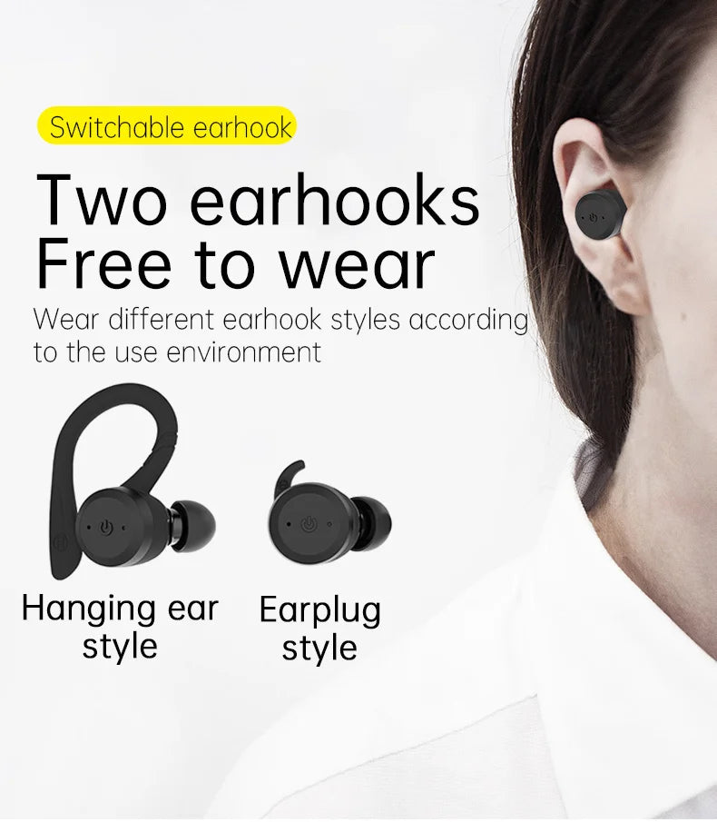 Xiaomi Wireless Bluetooth Headphone 20 Hours Play time Hiking Bluetooth-compatible Earphone Dual Wear Sport Stereo Earbuds