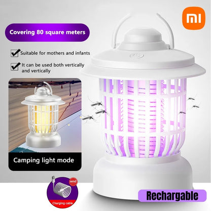 Xiaomi Electric Mosquito Killing Lamp Rechargeable Indoor Outdoor 2-in-1Anti Mosquito Trap Camping Lighting Quite Insect Killer
