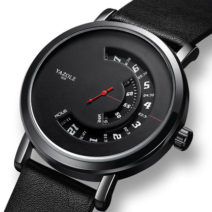 UTHAI CQ57 Men's Quartz Watch, Watch Leather Strap, Sports, Business, Leisure, Waterproof Top Brand, Simple Men's Watch