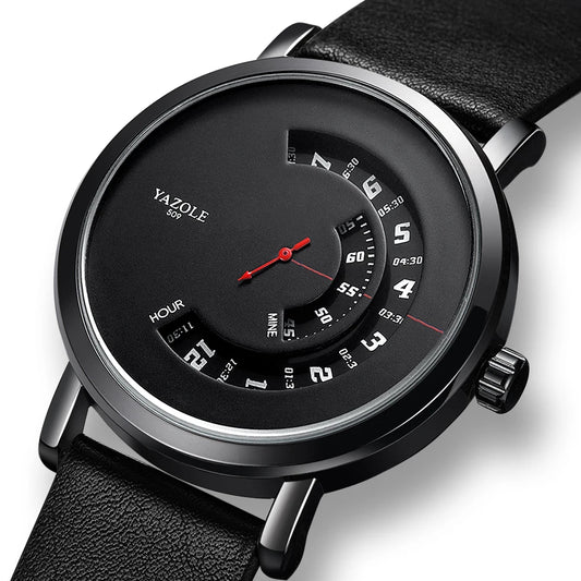 UTHAI CQ57 Men's Quartz Watch, Watch Leather Strap, Sports, Business, Leisure, Waterproof Top Brand, Simple Men's Watch