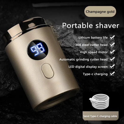 Xiaomi Electric Shaver Mini Led Digital Display Men Rechargeable Type-c Charging Car Portable Shaver  Men Women Home Razor