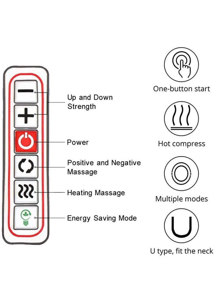 Kneading Shawl Neck Vehicle Home Massager Neck Shoulder Waist Whole Body Kneading And Kneading Massage Shawl Massage Chair Home