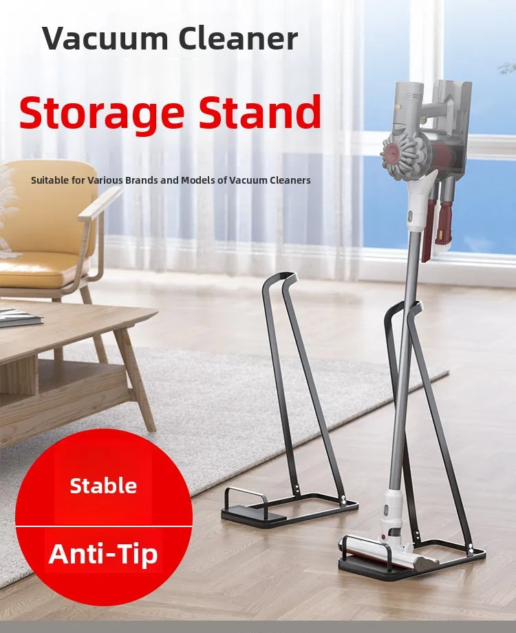 Wirel Vacuum Cleaner Stand Storage Ra Suitable for  And Other Bra Floor Mounted No Drilling Required Iron Material
