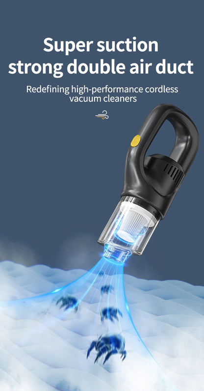 Wireless handheld vacuum cleaner vacuum cleaner car household vacuum cleaner portable household cleaning tool vacuum cleaner