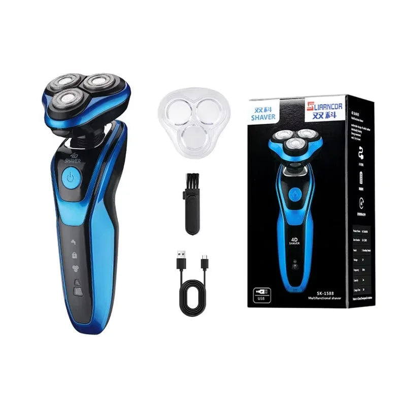 Xiaomi 5320s Electric Shaver 4D For Men Electric Hair Clipper USB Rechargeable Professional Hair Trimmer Hair Cutter Wet Dry