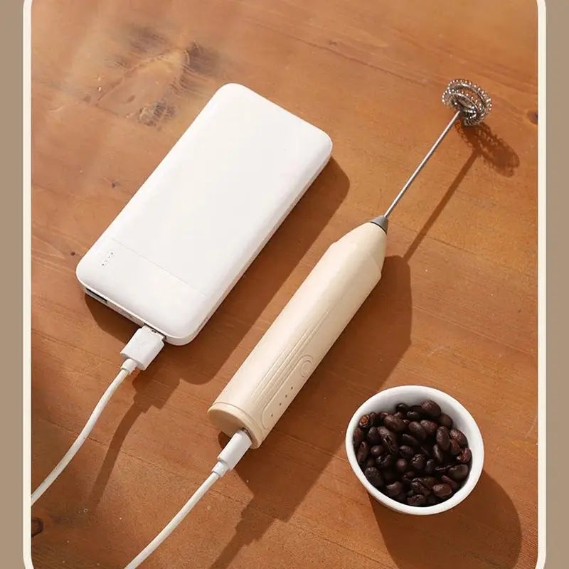 MIJIA Wireless Milk Frother Electric Handheld Blender Electrical CoffeeMaker Whisk Mixer Rechargable For Coffee Cappuccino Cream
