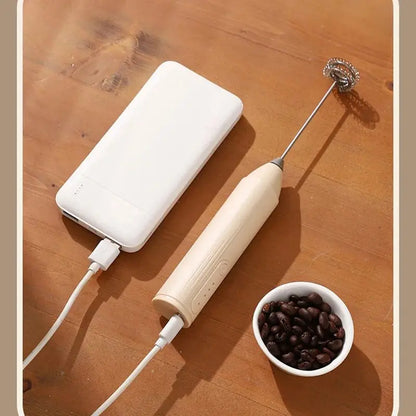 MIJIA Wireless Milk Frother Electric Handheld Blender Electrical CoffeeMaker Whisk Mixer Rechargable For Coffee Cappuccino Cream
