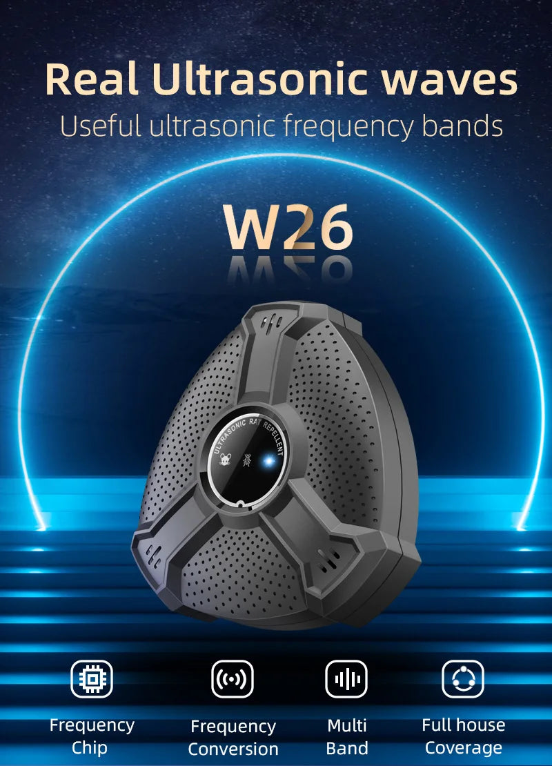 Xiaomi Intelligent Ultrasonic Rodent Repellent High-power Anti Bat Mouse Home Office With Wide Range Physical Rodent Repellent