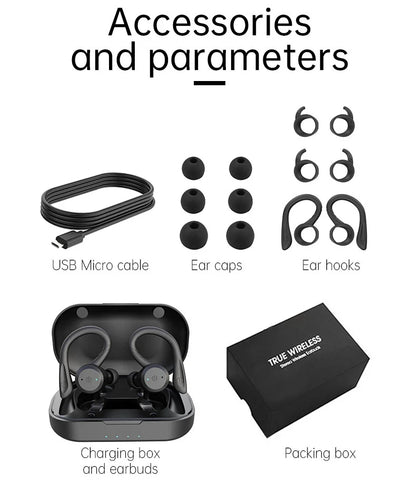 Xiaomi Wireless Bluetooth Headphone 20 Hours Play time Hiking Bluetooth-compatible Earphone Dual Wear Sport Stereo Earbuds