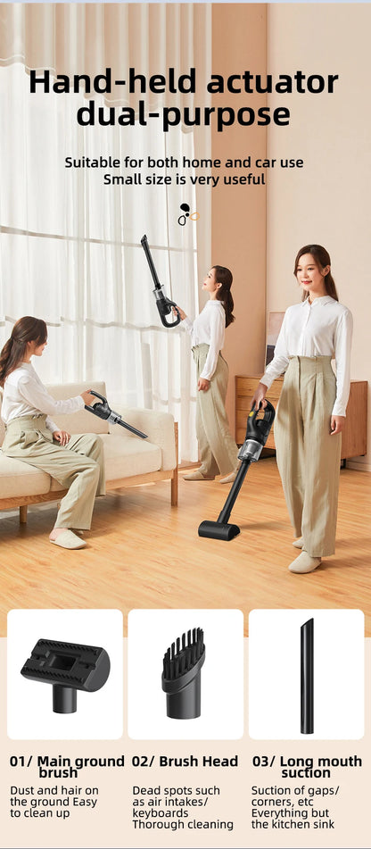 Wireless handheld vacuum cleaner vacuum cleaner car household vacuum cleaner portable household cleaning tool vacuum cleaner