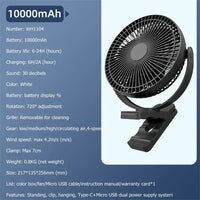 10000mAh Black