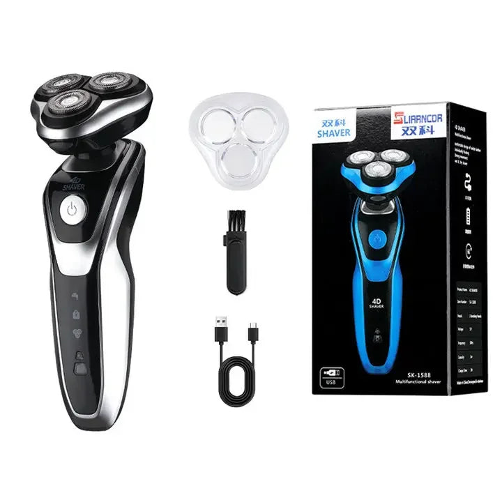 Xiaomi 5320s Electric Shaver 4D For Men Electric Hair Clipper USB Rechargeable Professional Hair Trimmer Hair Cutter Wet Dry