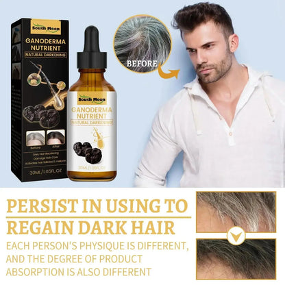 Anti Gray White Hair Serum Liquid White To Black Natural Color Repair Nourish Scalp Products Anti Loss Hairs Care For Men Women