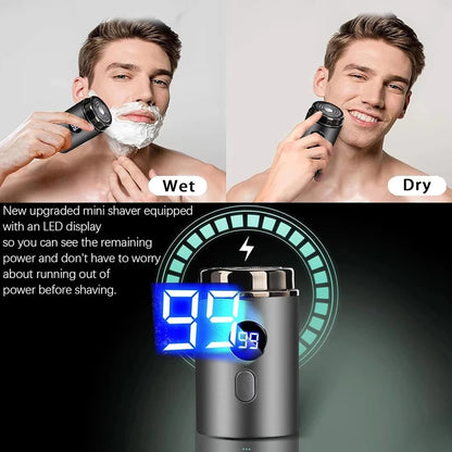 Xiaomi Electric Shaver Mini Led Digital Display Men Rechargeable Type-c Charging Car Portable Shaver  Men Women Home Razor