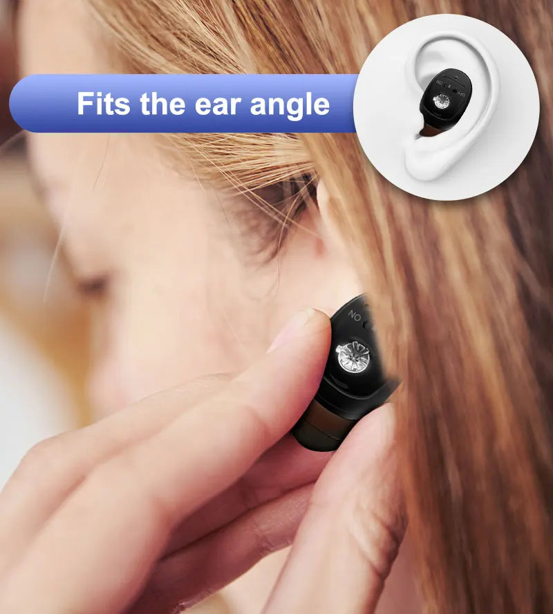Rechargeable Hearing Aid Digital CIC Hearing Aids High Power Sound Amplifier Invisible Mini Earphone For Deafness audifonos