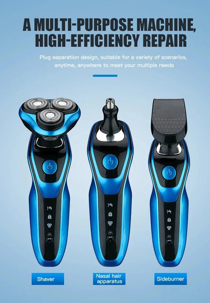 Xiaomi 5320s Electric Shaver 4D For Men Electric Hair Clipper USB Rechargeable Professional Hair Trimmer Hair Cutter Wet Dry