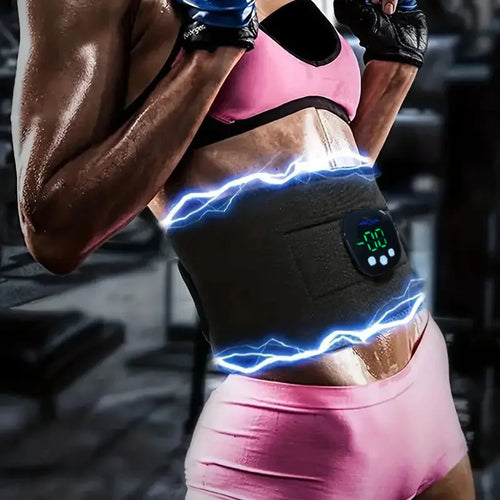 Waist Massager Portable USB Charging Shaper Electric Arm Hip Leg Trainer Weight Loss Shaping Belt Fitness Massager