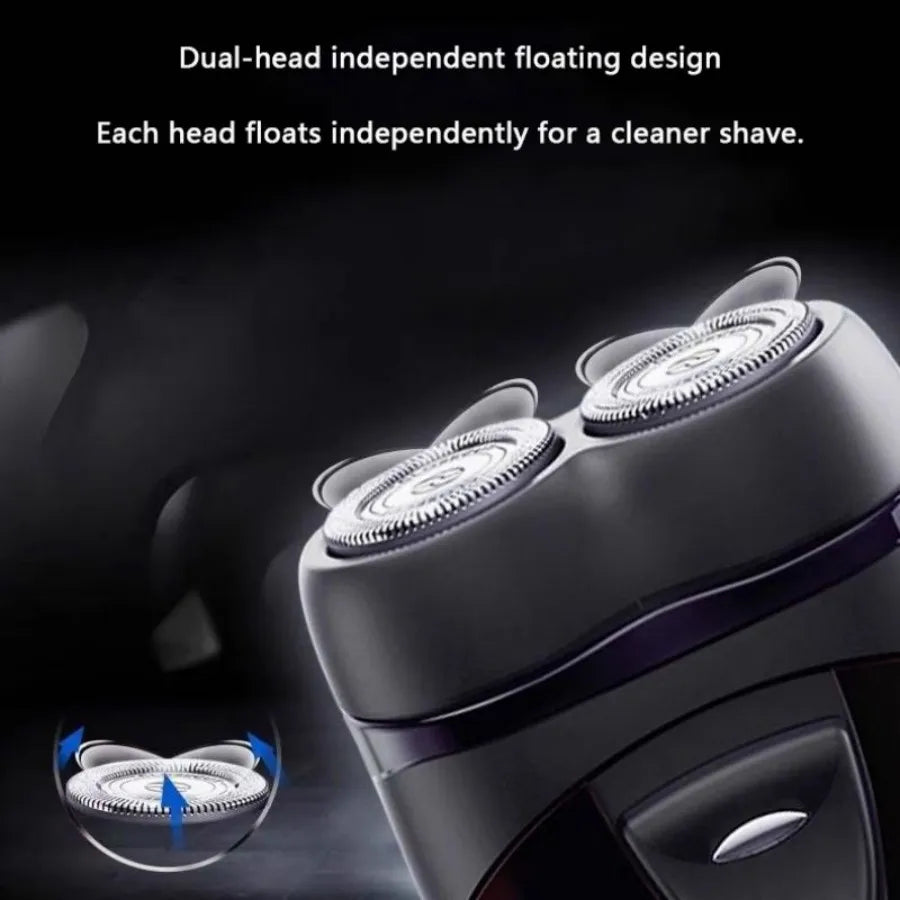 PHILIPS New PQ206 Electric Shaver Fast Dry Shaving Double Blade Floating Head Beard Trimmer Men's Shaver Electric Razors Machine