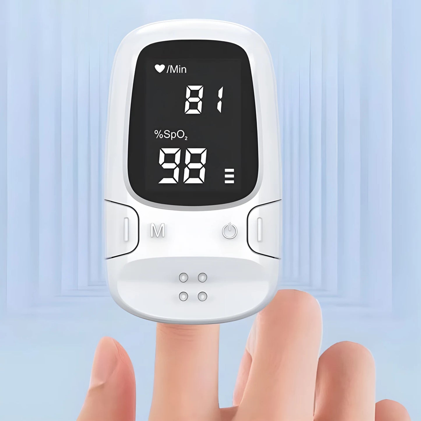 Health Portable Mini Finger Pulse Oximeter Blood Oxygen Saturation SpO2 Oximetro Oxymeter For Home