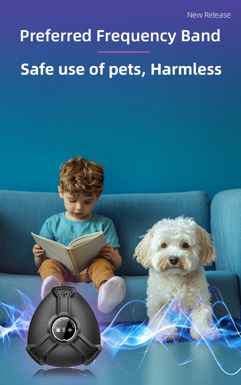 Xiaomi Intelligent Ultrasonic Rodent Repellent High-power Anti Bat Mouse Home Office With Wide Range Physical Rodent Repellent