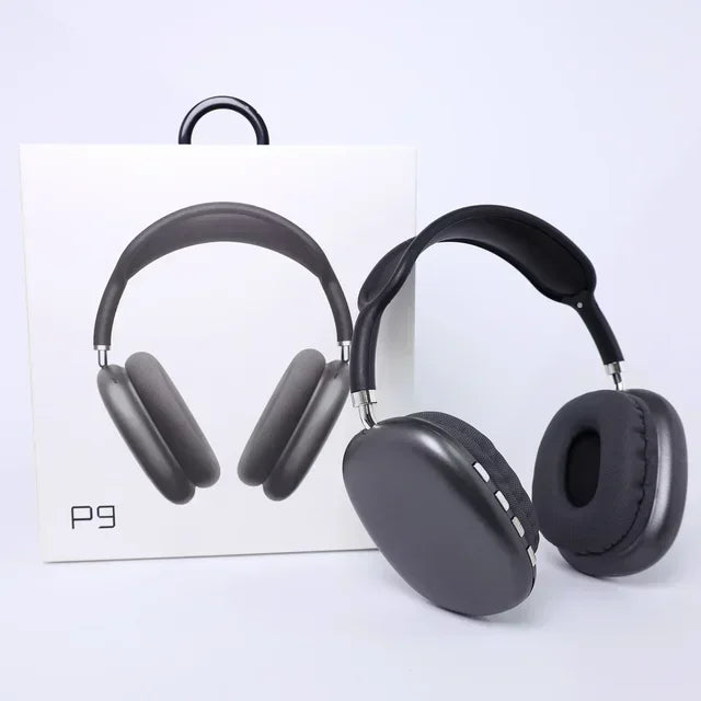 P9 Wireless Bluetooth Earphones Headphones Outdoor Sports Headset 5.1 With Charging Bin Display Touch Control Earbuds for Muisc