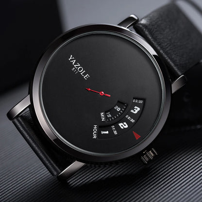 UTHAI CQ57 Men's Quartz Watch, Watch Leather Strap, Sports, Business, Leisure, Waterproof Top Brand, Simple Men's Watch