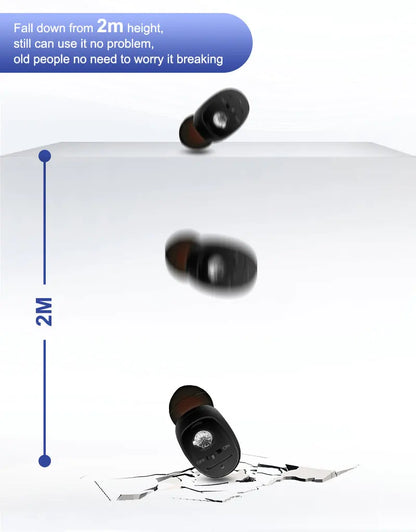 Rechargeable Hearing Aid Digital CIC Hearing Aids High Power Sound Amplifier Invisible Mini Earphone For Deafness audifonos