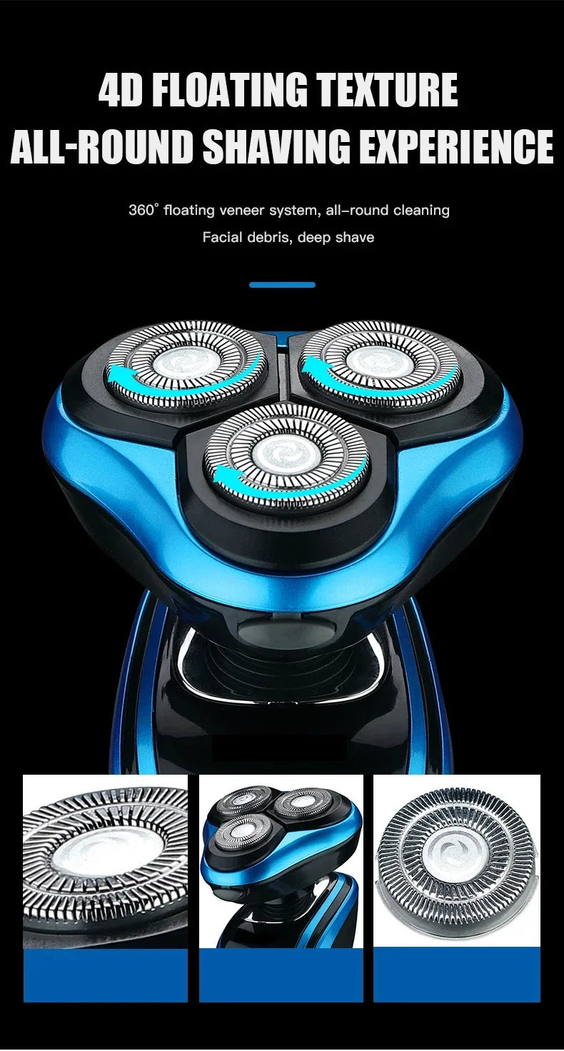 Xiaomi 5320s Electric Shaver 4D For Men Electric Hair Clipper USB Rechargeable Professional Hair Trimmer Hair Cutter Wet Dry