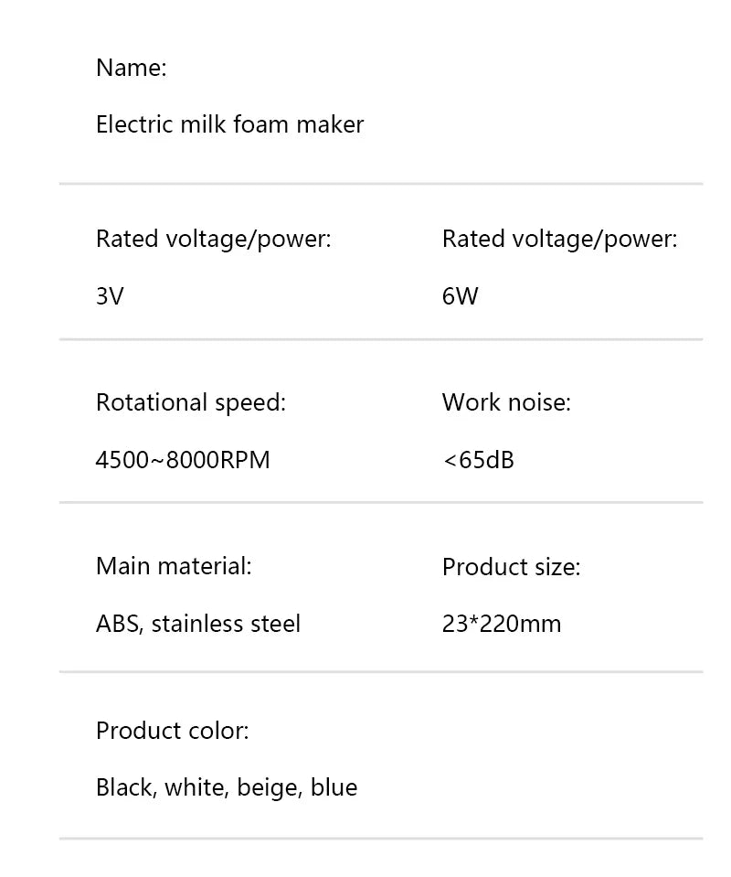 MIJIA Wireless Milk Frother Electric Handheld Blender Electrical CoffeeMaker Whisk Mixer Rechargable For Coffee Cappuccino Cream