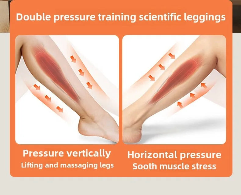 Jinkairui Electric Air Pressure Leg Massager Kneading Squeeze Deep Relaxation Calf Foot with Remote Control