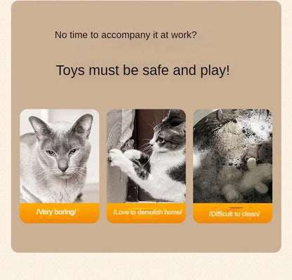 Interactive Rolling Cat Ball Dog Toy Rolling Ball for Indoor 360° Automatic Rolling Pet Ball Self RollingBall Pet Supplies
